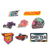 8-Piece Hot Wheels Sticker Set