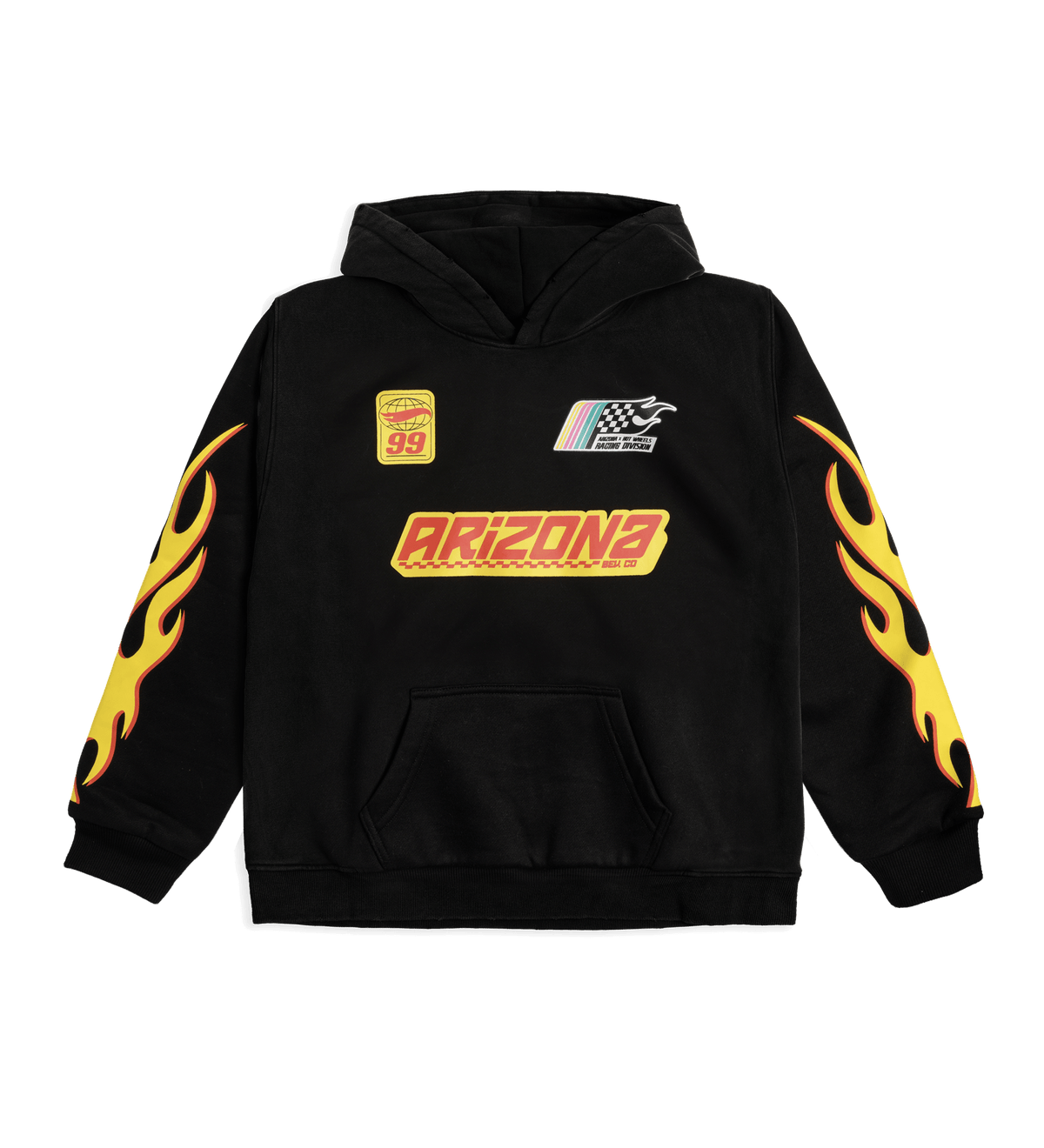 Black Flame Hoodie | Youth