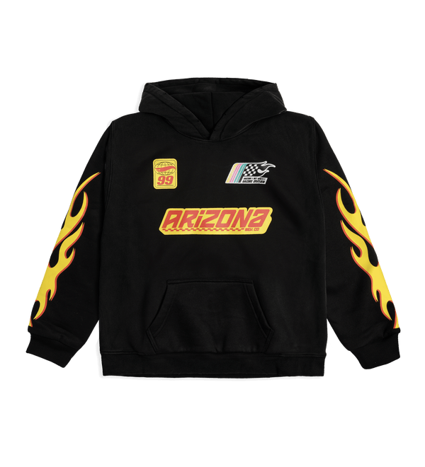Black Flame Hoodie | Youth