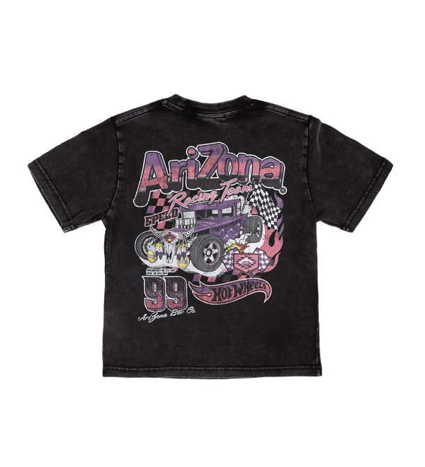 Black & Purple Race Car T-Shirt | Youth