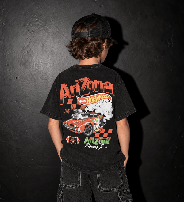 Black & Red Race Car T-Shirt | Youth