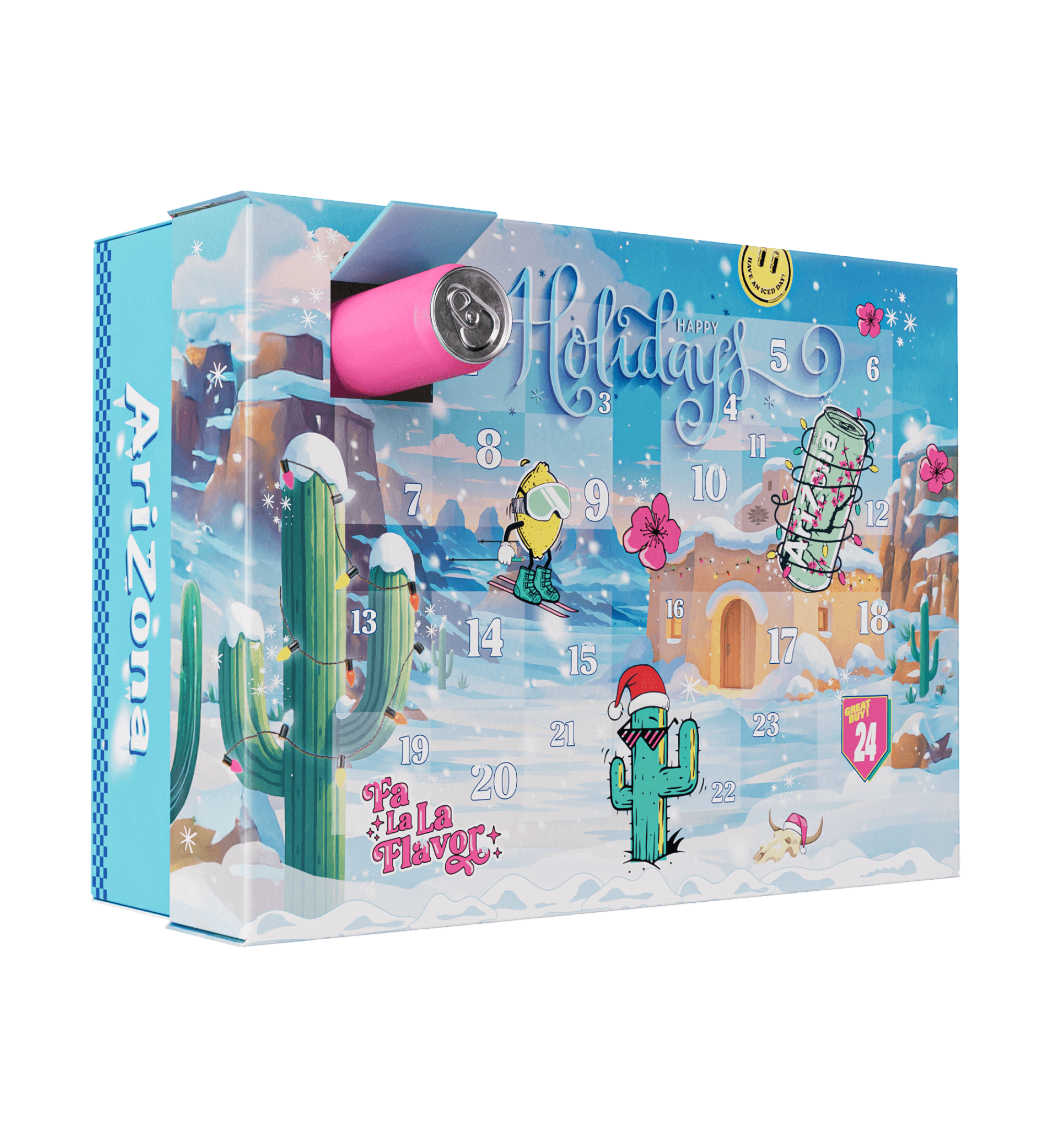 AriZona Big Box 24-Day Advent Calendar – DrinkAriZona