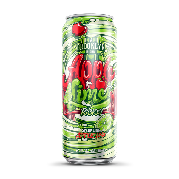 Apple Lime Rickey Sparkling 22oz can