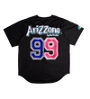 Black Embroidered Rizzler Berry Jersey