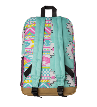 AriZona Patchwork Backpack Back