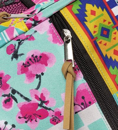 AriZona Patchwork Backpack Detail