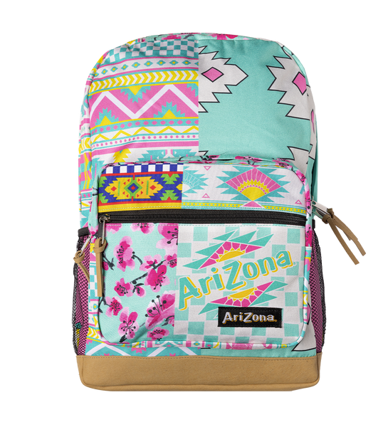 arizona jean co mini backpack Teal Patchwork Backpack