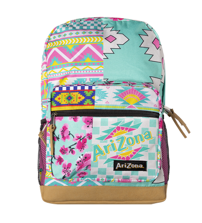 AriZona Patchwork Backpack Front