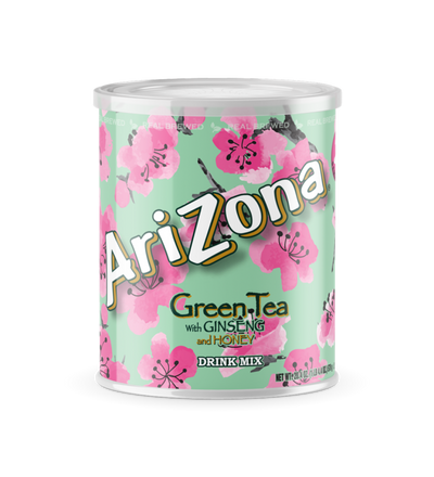 AriZona Green Tea Canister Mix