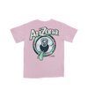 Arizona green tea drip shirt youth back view pink 1