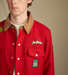Heritage Red Patch Cotton Field Jacket
