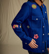 Heritage Blue Patch Cotton Field Jacket