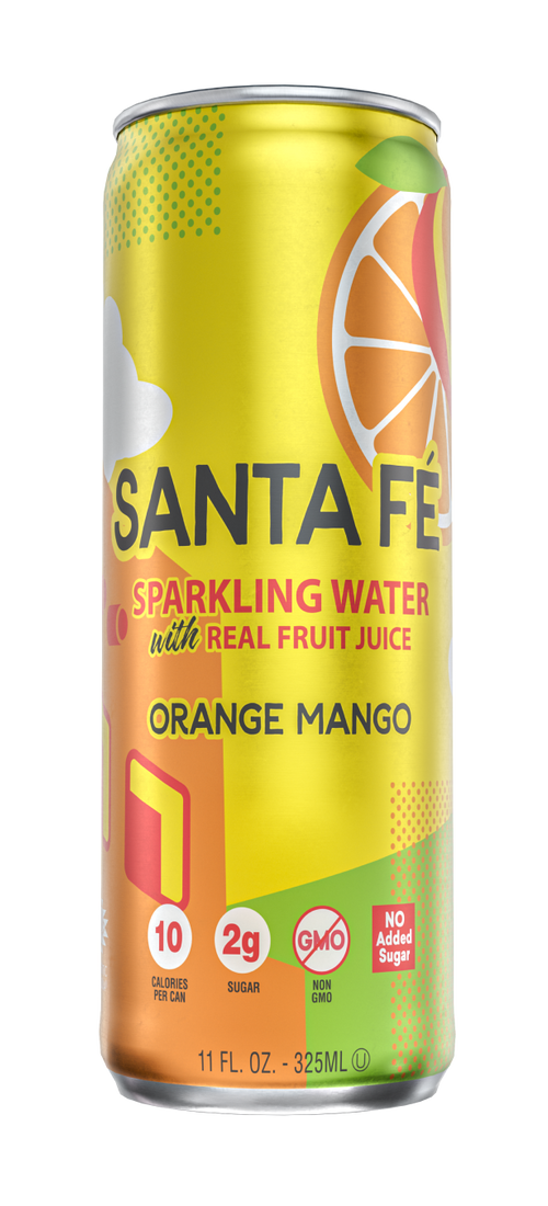 Santa Fé Orange Mango 11oz Slim Can