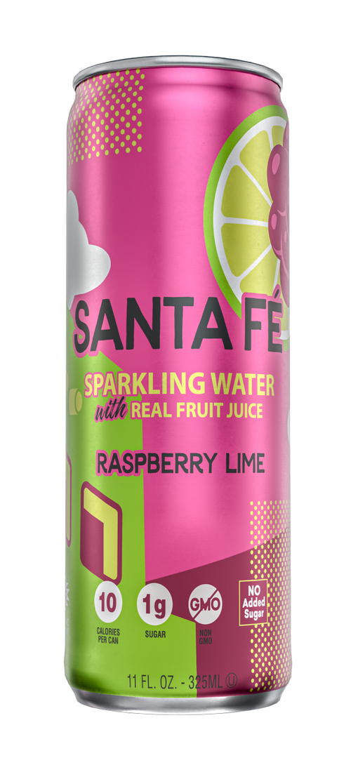 Santa Fé Raspberry Lime 11oz Slim Can