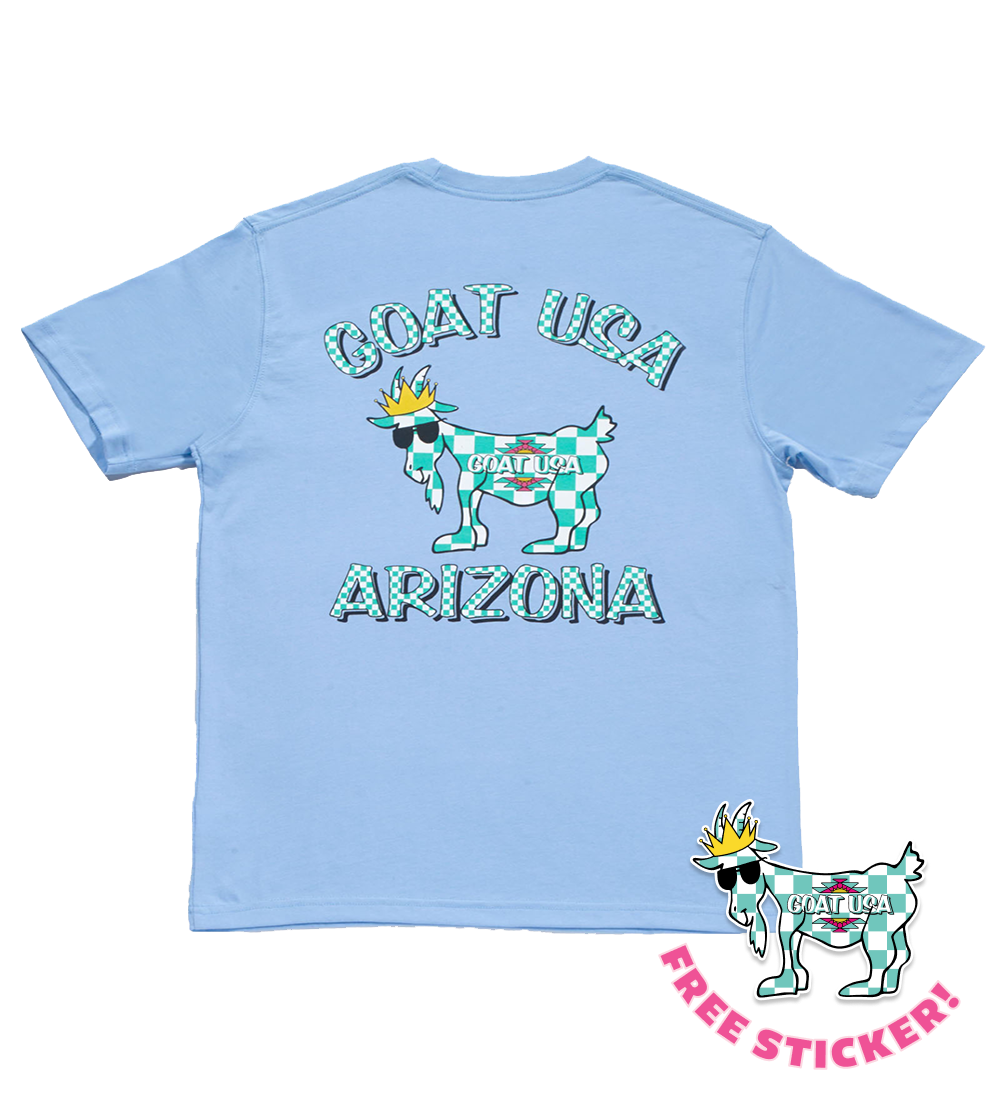 AriZona x GOAT USA Checkerboard T-Shirt