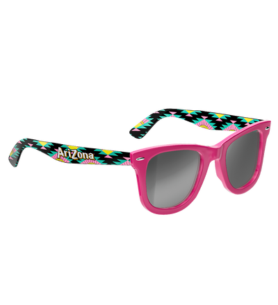 AriZona Pink Split Sun Sunglasses