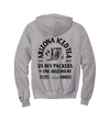 Arizonaland forklift hoodie grey back