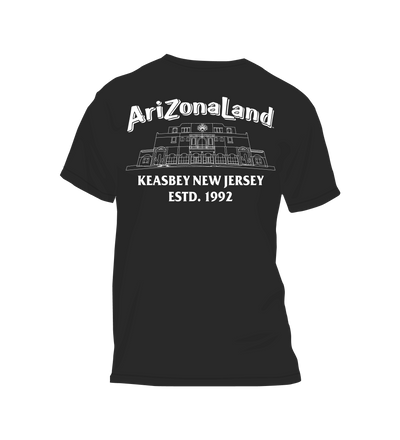 Arizonaland t shirt black back