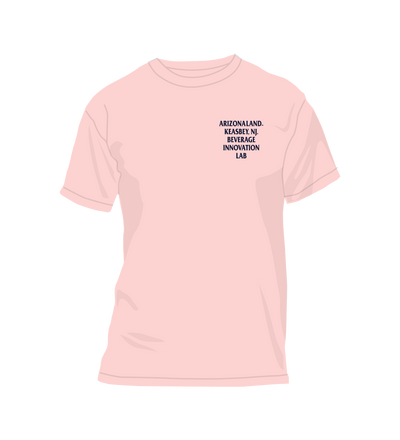 Arizonaland t shirt lightpink front