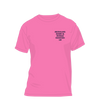 Arizonaland t shirt neon pink front