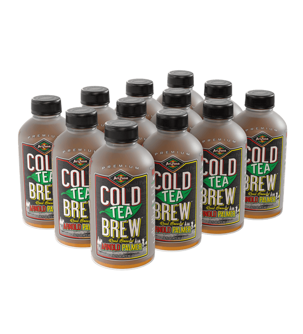Multiple bottles of AZ Arnold Palmer Cold Tea Brew 