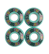 4-Piece Geometric Cruiser Skateboard Wheel Set