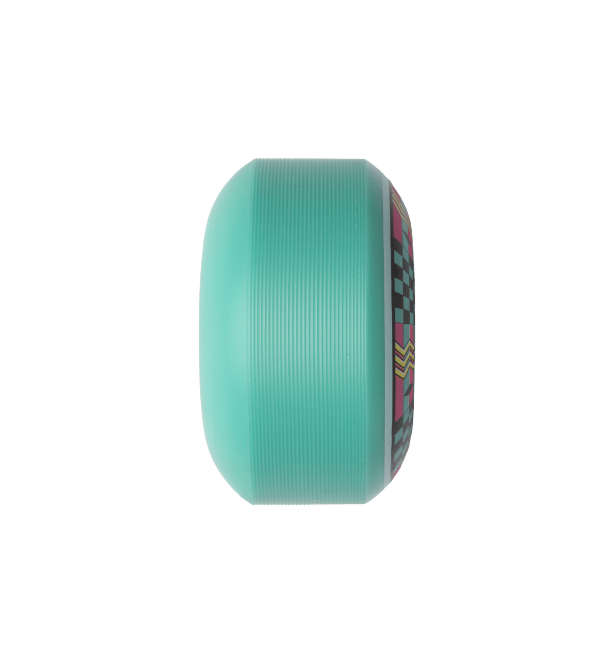 4-Piece Geometric Cruiser Skateboard Wheel Set