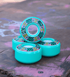 4-Piece Geometric Cruiser Skateboard Wheel Set