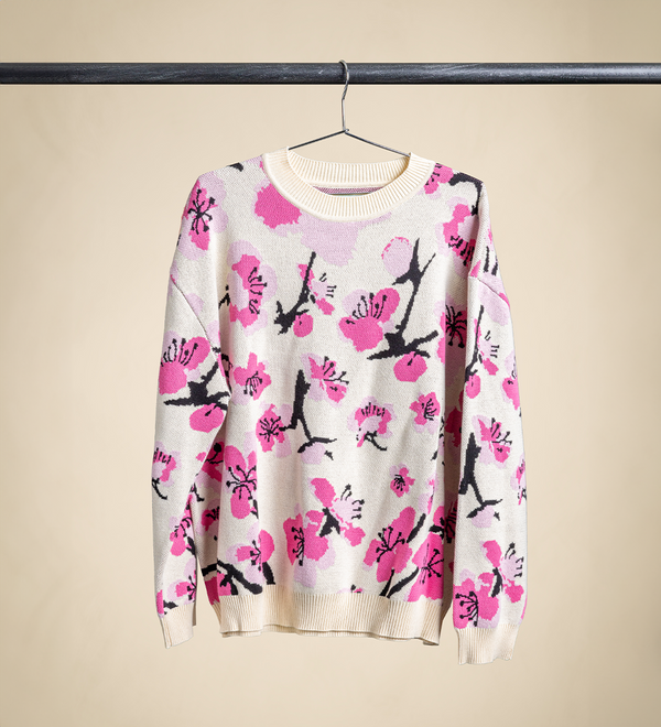 Cherry blossom sweater new arrivals