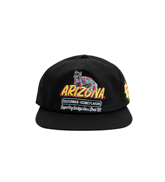 Black Bodega Cat Snapback Hat – DrinkAriZona