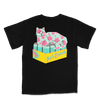 Black Cherry Blossom Bodega Cat T-Shirt