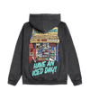 Gray Bodega Storefront Cotton-Blend Hoodie