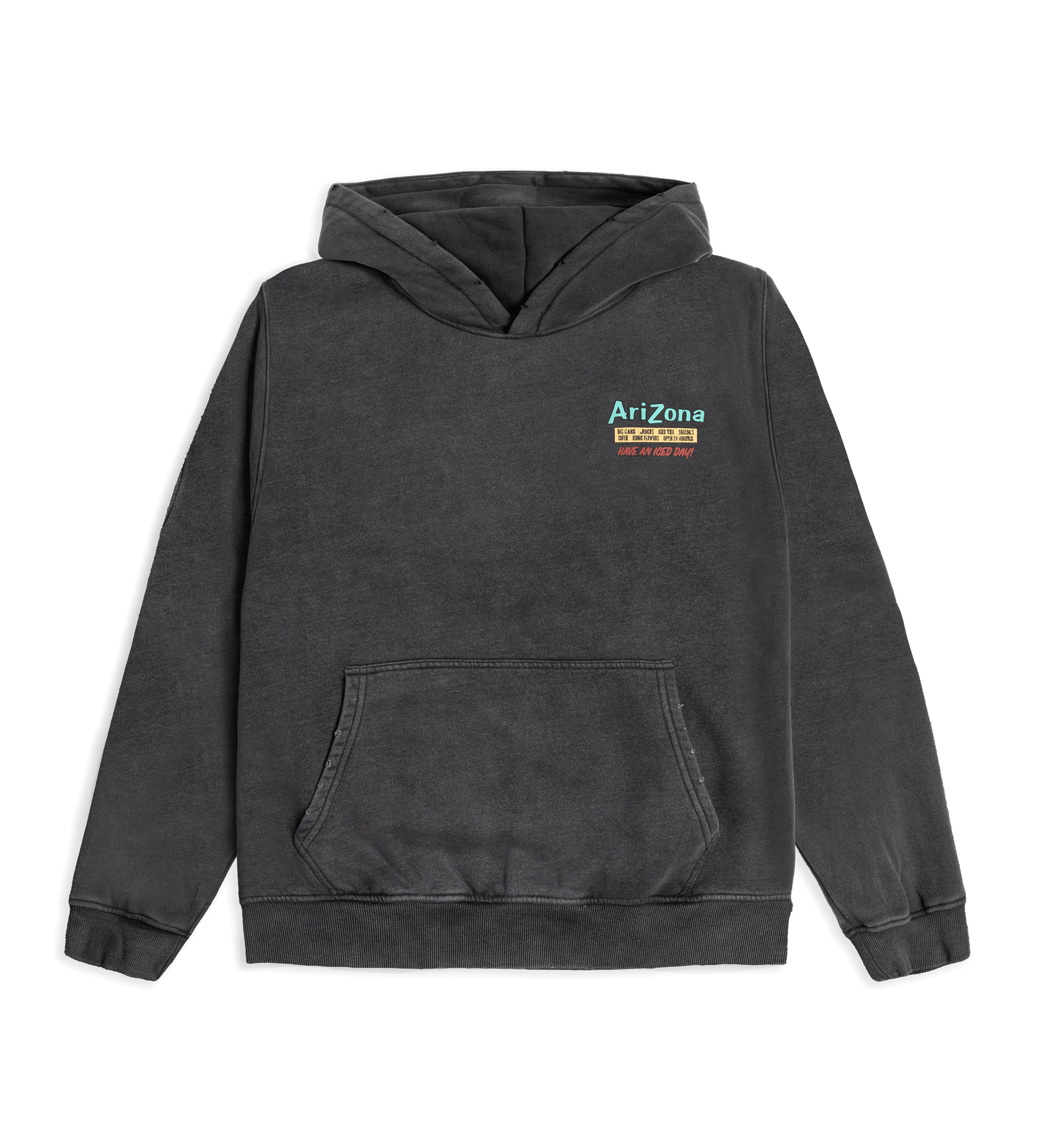 Gray Bodega Storefront Cotton-Blend Hoodie
