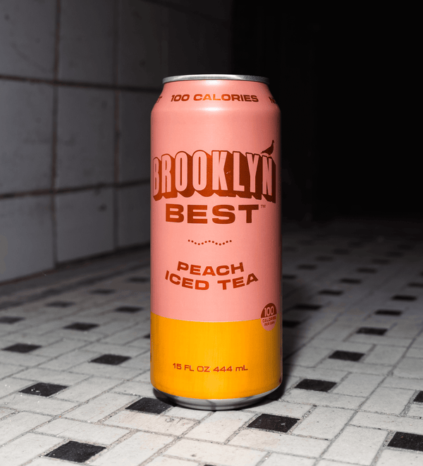 Brooklyn Best Peach Iced Tea | 15 oz. / 12-pack