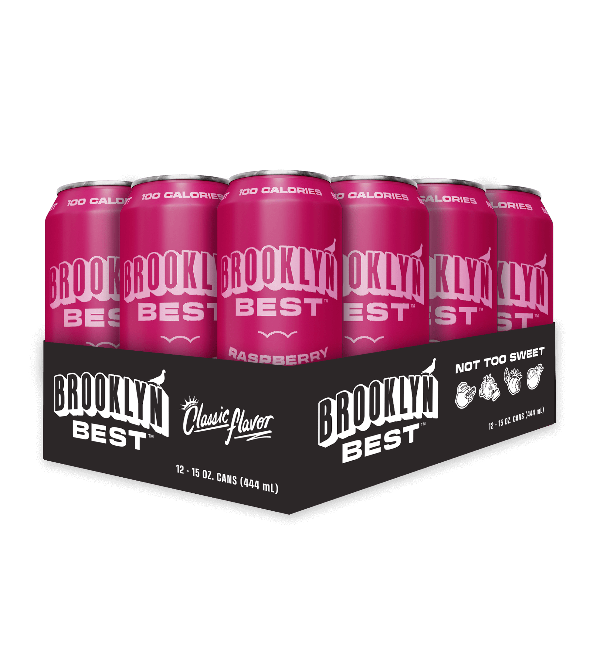 Brooklyn Best Raspberry Iced Tea | 15 oz. / 12-pack