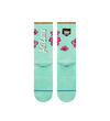 Teal & Pink Cherry Blossom 99 Cents Crew Socks