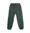 Green Tea Cherry Blossom Patch Cotton-Blend Sweatpants