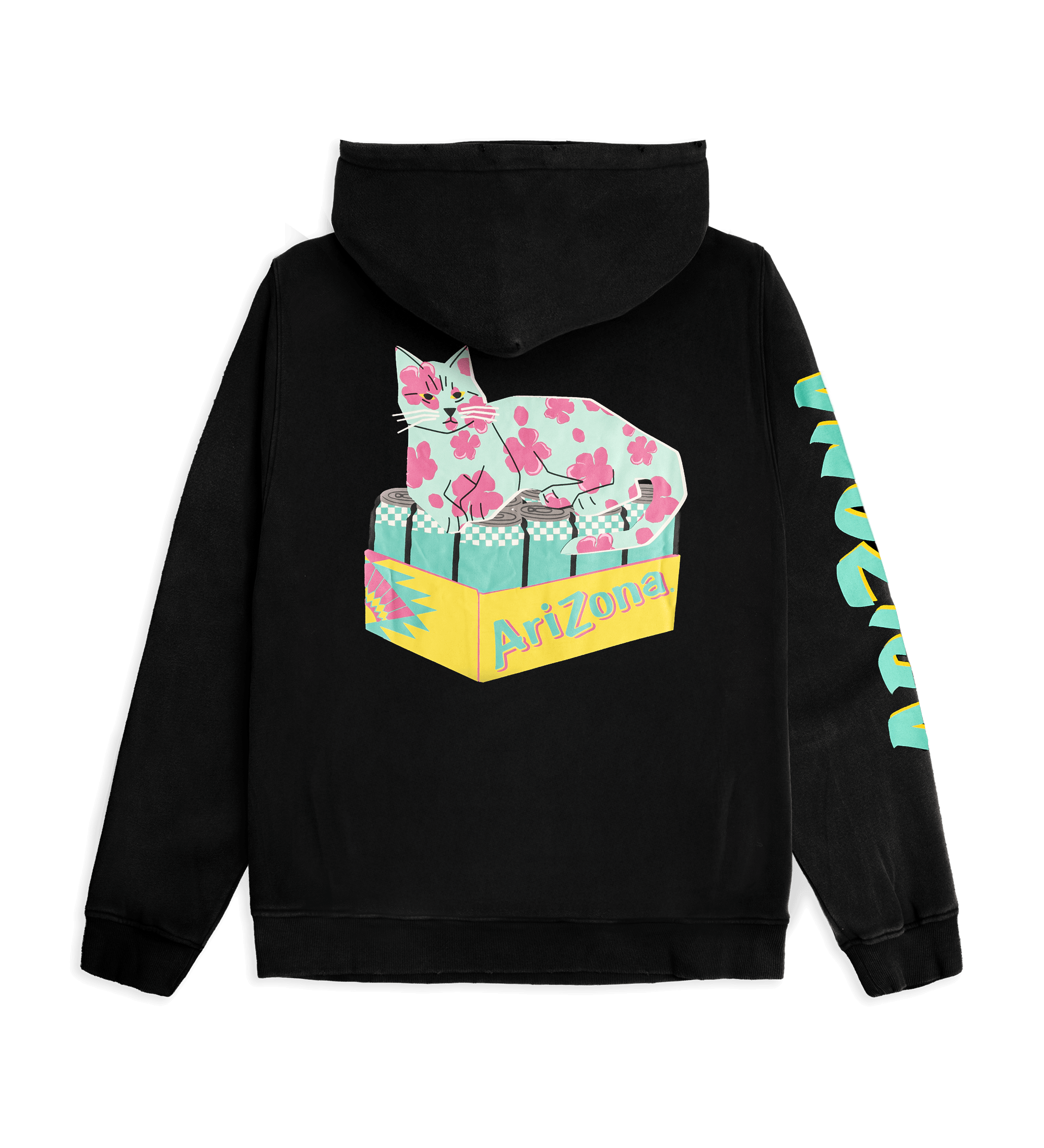 Black Bodega Cat Hoodie