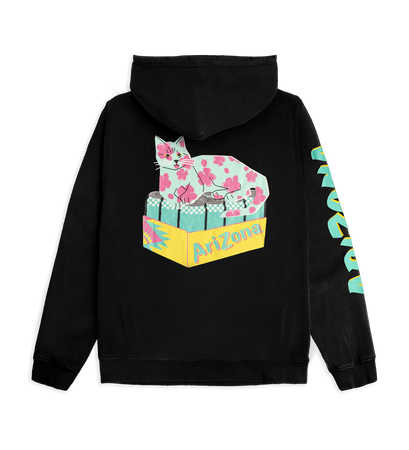 Black Bodega Cat Hoodie – DrinkAriZona