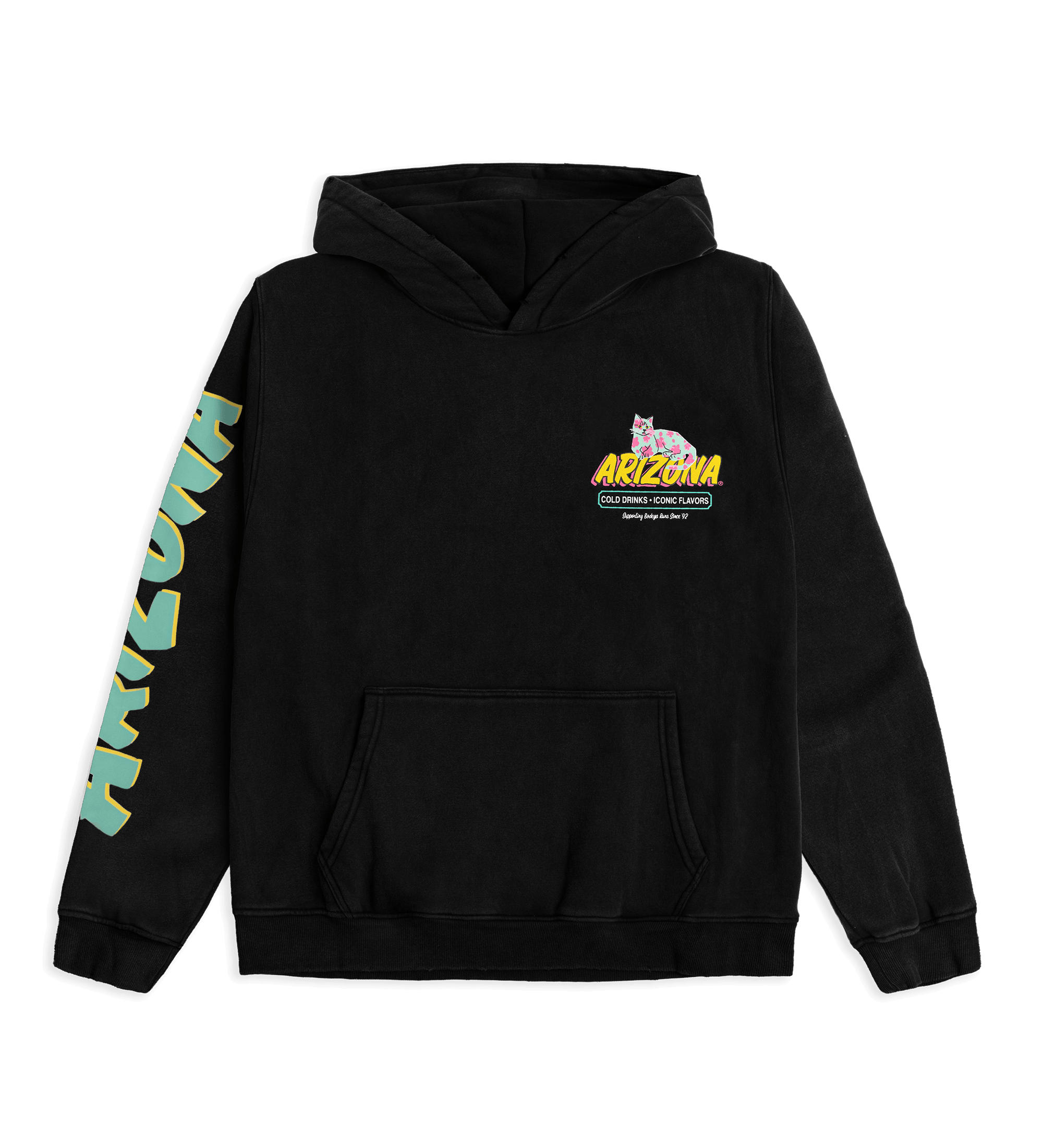 Black Bodega Cat Hoodie