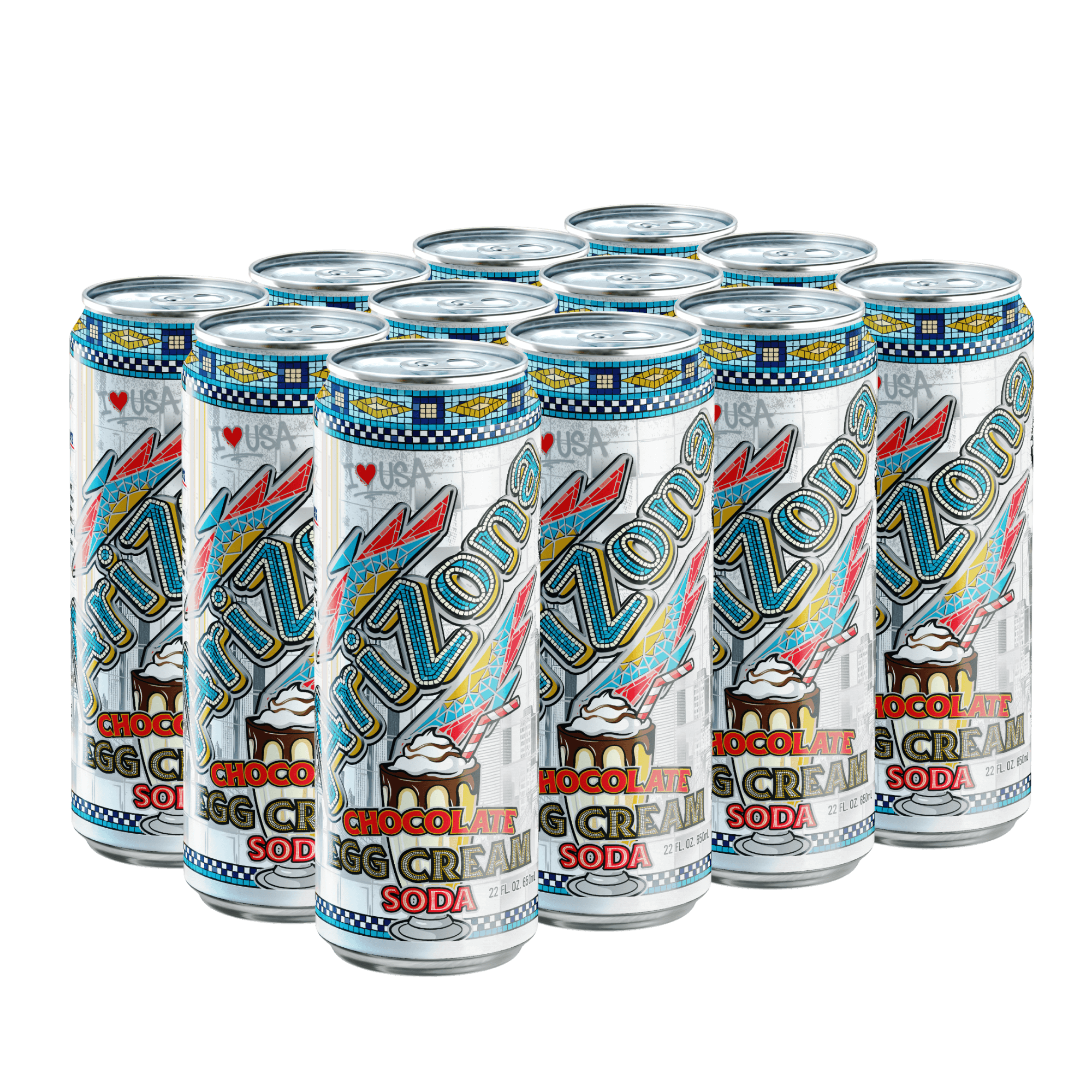 12 pack of 22oz chocolate ice cream soda