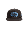 Charcoal & Blue Cloud Snapback Hat