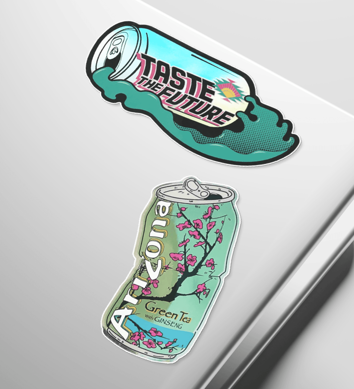 Can Sticker AriZona Crushed Can 4-Piece Sticker Set – DrinkAriZona