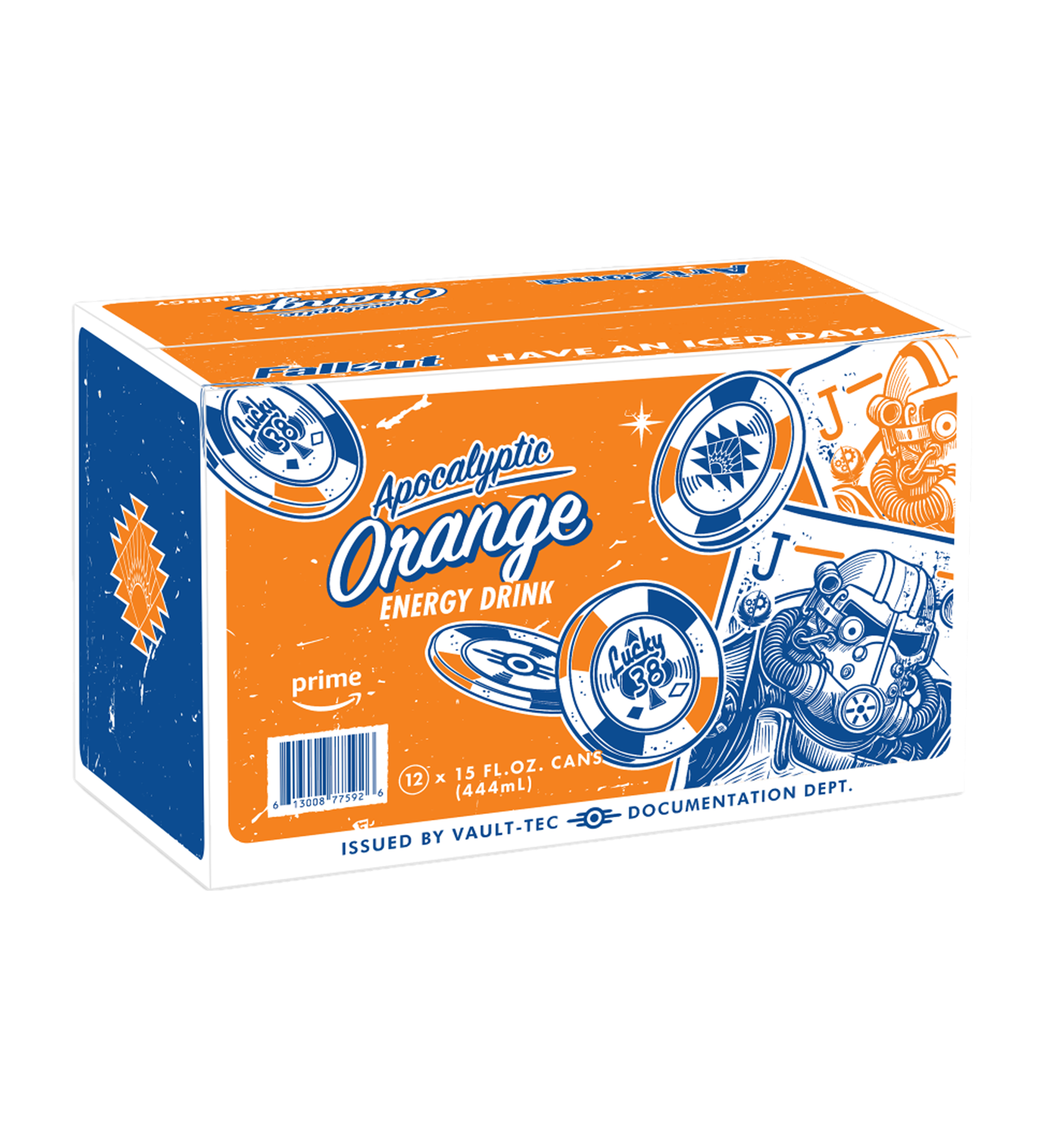 Orange Energy Drink | 15 oz. / 12-pack