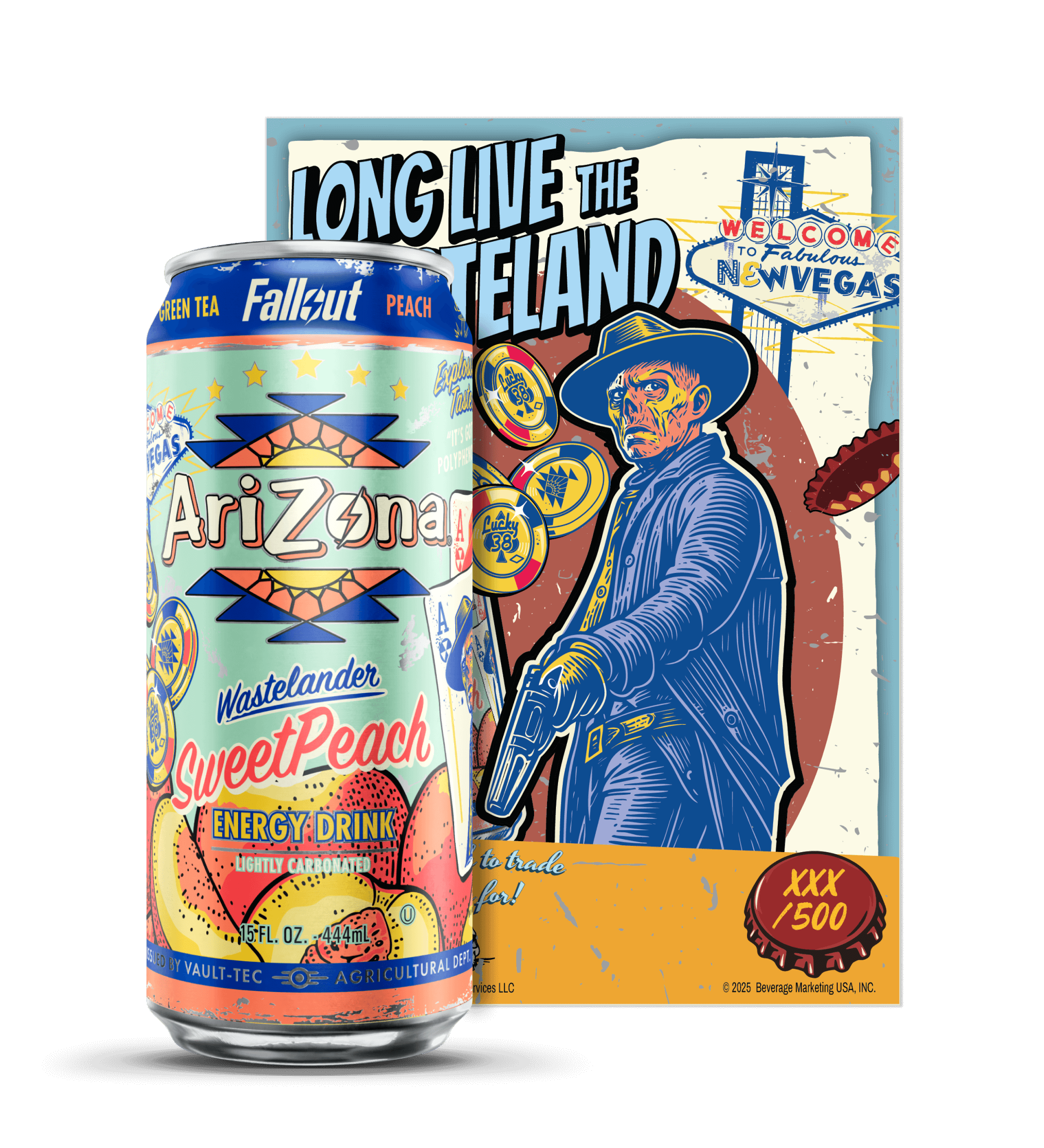 Sweet Peach Energy Drink | 15 oz. / 12-pack