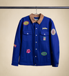 Heritage Blue Patch Cotton Field Jacket
