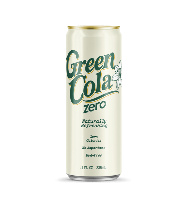 A single Green Cola Zero Can 11 fl. oz.