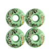 4-Piece Green Tea Skateboard Wheel Set