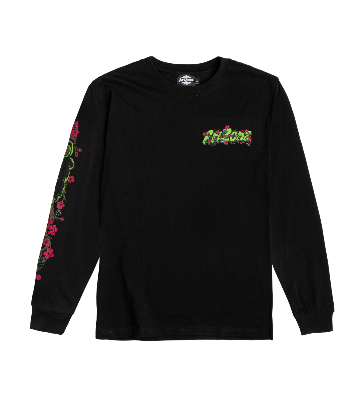 Black Haunted Bodega Halloween Long-Sleeve T-Shirt