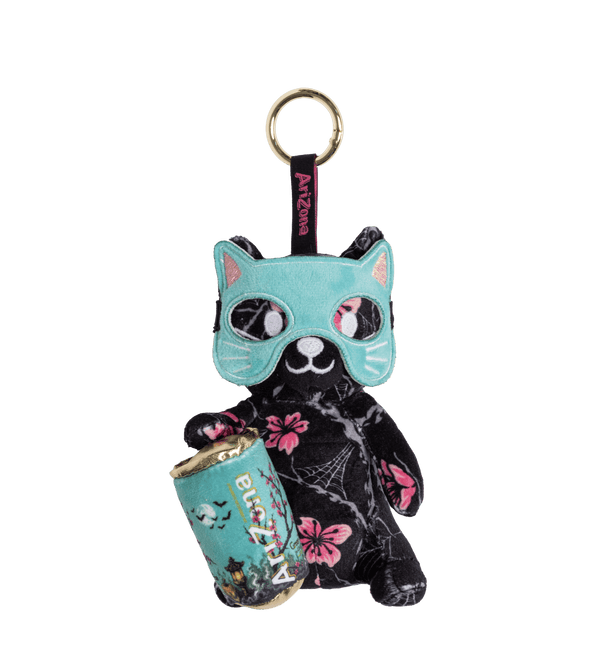 Midnight Blossom Halloween Plush Bag Charm